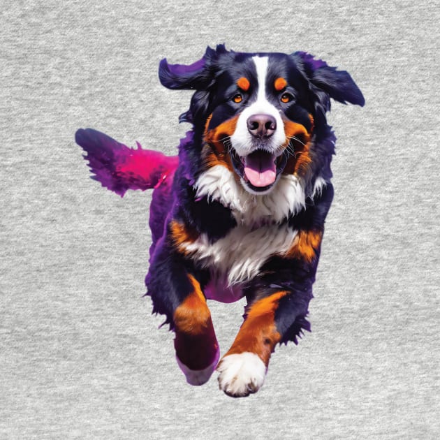 Bernese Mountain Dog by Wickedcartoons